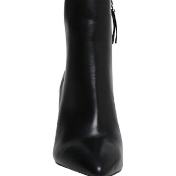 Madden Girl Black Ankle Boots - Picture 6 of 11